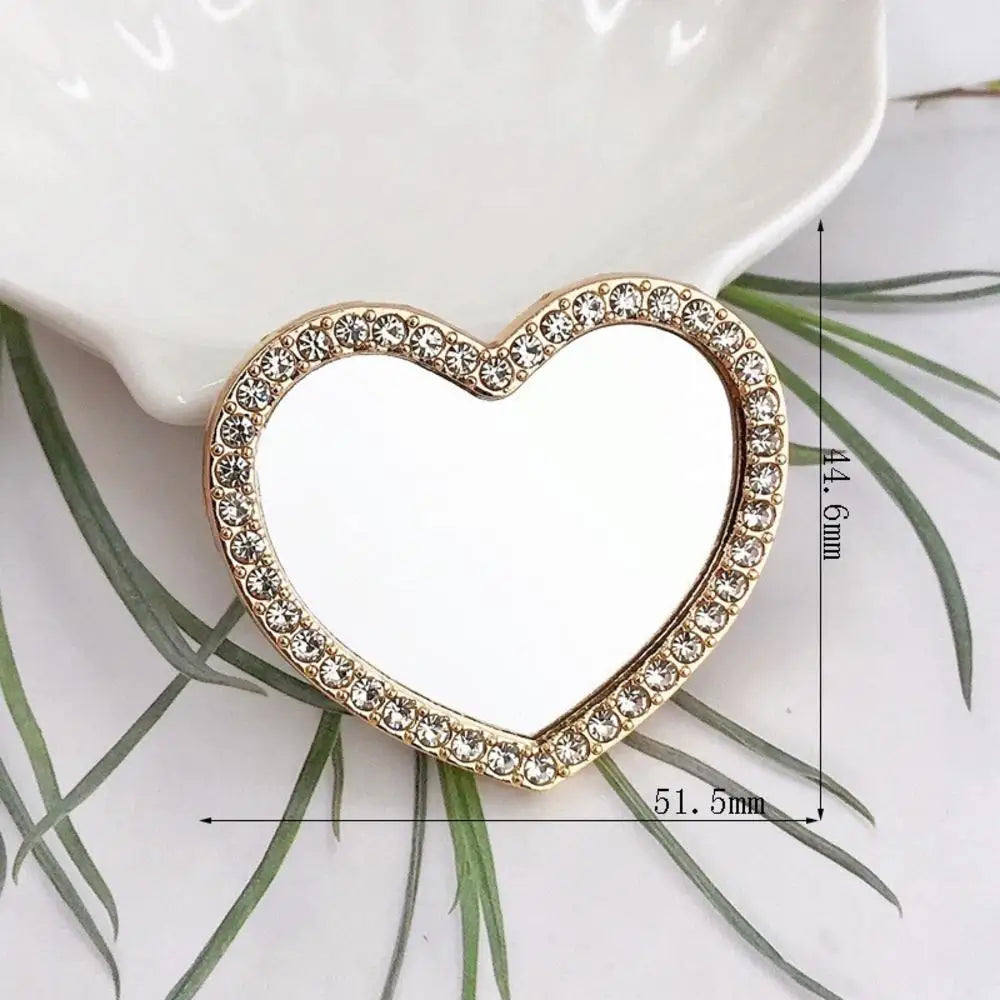 Foldable Double-Sided Makeup Mirror – Portable Desktop