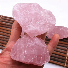 100% Natural Rose Quartz Stone Raw Crystals Stones Healing Mineral Specimen Rock Raw Rough Quartz Pink Crystal Gemstones 1pc