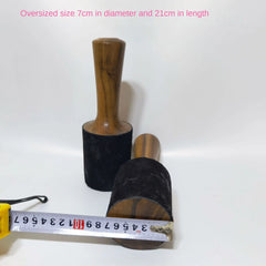 Handmade Tibetan Singing Bowl with Leather Stick, Buddhist Meditation, Sound Bowl, Knocking Hammer, Grinding Rod, Dropship
