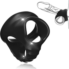 Adult Goods for Men Non-vibrating Cock Ring Soft Silicone Penile Restraint for Delay Physical Ring Adult Sex Toys