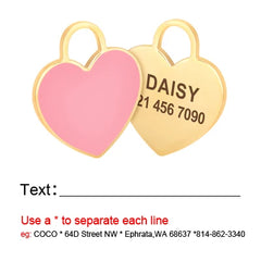 Personalized Dog Cat ID Tag Bling Rhinestone Puppy Kitten Name Tags Anti-lost Pet Collar Accessories Free Engraved Pet Products