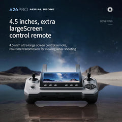 Lenovo A26 Pro Drone 5G WiFi Drone 4K Dual HD Camera Large Screen Remote Controller Brushless Motor Professional Quadcopter Toy