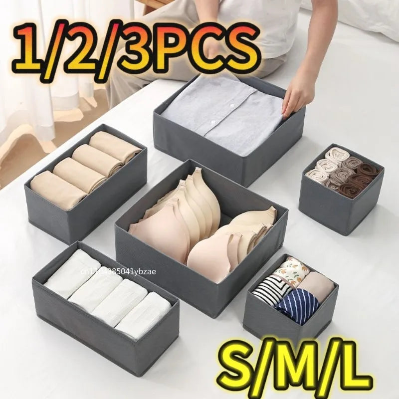 Foldable Wardrobe and Drawer Organiser for Underwear