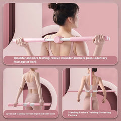 Yoga shape stick open shoulder cross correction hump back posture beautiful back stick body training equipment