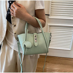Fashion Leather Tote Bag – Versatile Casual Commuter Bag