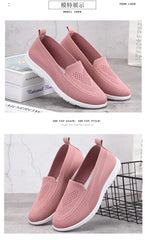 Women’s Breathable Knitted Flat Shoes – Spring Summer 2026