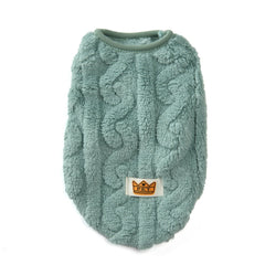 Soft Cozy Cat Clothes Winter Warm Fleece Costume Autumn Sphynx Vest Sweater for Small Dog Pullover Kitten Pet Jacket Coat Outfit Pet Shop Pet Clothing