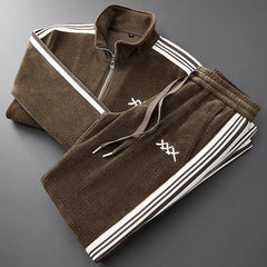 Men & Women Winter Slim Embroidered Tracksuit Set – Men & Women Casual Sportswear