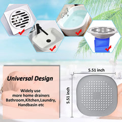 Plug Stopper Kitchen Sewer Silicone Bathroom Floor Bathtub WaterFilter Home Accessories shower drain hair catcher sink strainer Kitchen Tools, Kitchen Cleaning
