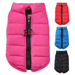 Winter Warm Pet Clothes For Small Dogs Windproof Pet Dog Coat Jacket Padded Clothing for Yorkie Chihuahua Puppy Cat Outfit Vest