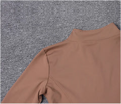 Women Sport Jacket Long Sleeve Shirt Workout Coat