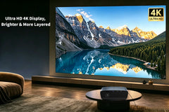 4000 ANSI 4K UHD Video Projector Android 14 Google TV Daytime Native 1080P Wifi Auto Focus Tof Home Theater Beamer For Movie