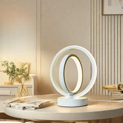 LED Desk Light Three Color Dimmable Plug-In Desktop Decoration Bedside Table Lamp Bar Restaurant Atmosphere Aluminum Desk Lamps