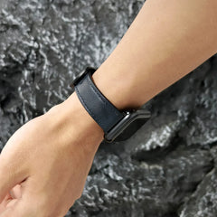 Leather Strap for Apple Strap Ultra 2 49mm 10 9 7 8 3 4 5 6 SE 44mm 40mm Strap 38 42mm Series Men's High-Quality 45mm 41mm Band