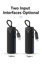 Yottamaster 5Gbps 4-in-1 USB3.0 Hub USB HUB Adapter Expansion Dock Ultra-Slim OTG Adapter Type C For PC iOS Computer Accessorie