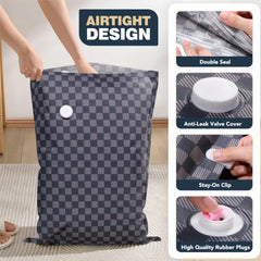 Vacuum Storage Bags,Travel Essentials Suitcases Clothes Organizer Packaging Bag Practical Accessories Compression Packing Cubes