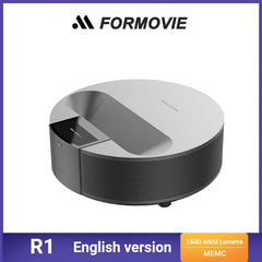Fengmi Formovie R1c Laser Projector Full HD 1600ANSI Lumens MEMC HDR10 3+16G Ultra Short Throw Projection TV Home Theater Bermer