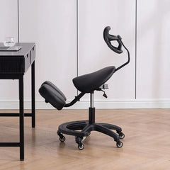 Ergonomic Kneeling Chair Stool Home Office Chair Improve Body Sitting Posture Knee Computer Chairs Seat W/ Wheels Student Adult Office Furniture