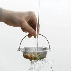 1Pc Stainless Steel Kitchen Sink Filter, Garbage Food Residue/Hair Catcher, Keep Your Bathtub Kitchen Tools, Kitchen Cleaning