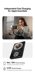 Baseus 27W Magnetic Power Bank 10000mAh 15W Wireless Charging External Battery For iPhone iWatch AirPods Samsung Xiaomi Poco