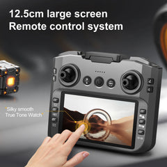 New S156 Quadcopter Aircraft Drone 8K Professional Camera Drone 5G WIFI FPV 4.5 Inch Large Screen Remote Control RC Dron VS V66