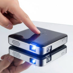 SmartIdea Wireless Projector DLP Handheld Pocket Proyector Build-in Battery Support AirPlay Miracast Outdoor Camping Projector