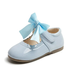 2025 Spring Autumn Little Toddler Girl Leather Dress Shoes Kids Cute Oxfords Bright Colors Girls Party Performance Dance Shoes