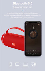 Subwoofer Caixa De Som Bluetooth Speaker Portable Sound Box Music Wireless Woofer Bass Computer PC TV Radio FM 10W Powerful Big