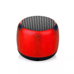 Mini Bluetooth-compatible  Speaker Portable Intelligent One Drag Two Small Steel Cannon Metal Wireless Bluetooth Sound Subwoofer