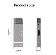 Tebe USB C to 4K 60hz HDMI-adapter Converter 3 IN 1 Type-c Hub with 3.5MM Aux PD 100W Fast Charging For Mac iPad Phone Laptop
