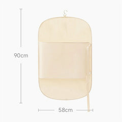 Wardrobe Compressed Storage Board Closet Space Saver Compression Strap for Down Jacket Coat Sweater Travel Clothes Organizer Bag