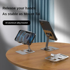 Aluminum Alloy Foldable Desk Phone & Tablet Stand