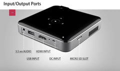 SmartIdea Wireless Projector DLP Handheld Pocket Proyector Build-in Battery Support AirPlay Miracast Outdoor Camping Projector