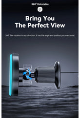 Essager 15W Magnetic Wireless Car Phone Holder Adjustable 360 Degrees Car Charger For IPhone15 14 13 Pro Samsung Universal Phone