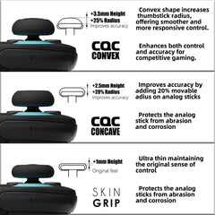 Savage Raven by Skull & Co. Joystick Cap Thumb Grip Set FPS CQC Thumbstick Cover for Nintendo Switch 2