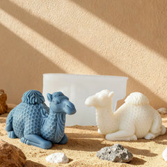 Ramadan 3D Desert Camel silicone Mold Scented Candle Resin Soap Crafts Furniture Decorations