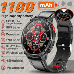 New T-Rex3 Ultra 1100mAh Battery Smart Watch GPS Track Compass IP69K Waterproof Sports tracker Outdoors Military Smartwatches