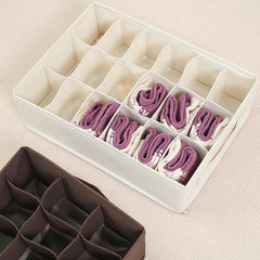 Socks & Underwear Organizer Box – Washable Drawer Storage