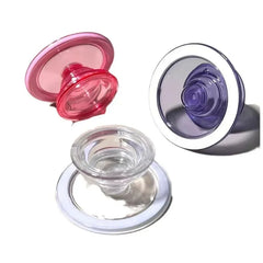 For Magsafe Magnetic Phone Grip Tok Griptok Stand For iPhone Funny Foldable Wireless Charging Holder Pink round