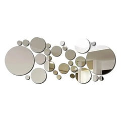 Acrylic Mirror Wall Sticker Round Decorative Mirror
