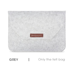 Wool Felt Laptop Bags Sleeve Cover 11" 13 15.6 inch For Macbook Air Pro Case For Notebook With Mousepad Or Power Mini-Pack Gift