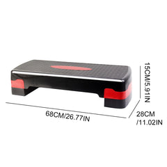 Aerobics Fitness Pedals Exercise Stepper Adjustable Body Building Step Aerobic Stepper Aerobic Exercise Step Fitness Equipment