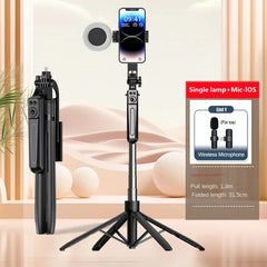 COOL DIER Tripod with Bluetooth Shutter & Phone Holder