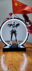 LED Light Ring Ornament Chinese-style Photography-specific Ambient Light Display Stand Creative Desktop Home Decoration Ornament