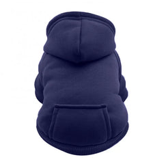 Puppy Pet Hooded Sweatshirt Autumn Winter Two-legged Pocket Cat Dog Clothes Pet Shop Pet Clothing