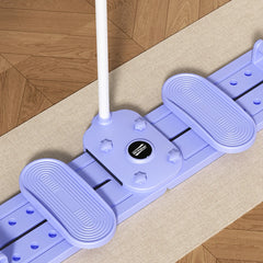 Multi-Function Simulated Ski Trainer with Handle & Pull Rope Fitness Ski Machine Pelvic & Hip Strengthener Exercise Equipment