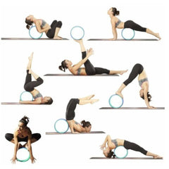 Multi-Functional Yoga Muscle Massage Wheel – Back & Waist Trainer