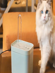 Pet Water Dispenser Auto Filter Electric Mute Cat Drinker 1.5L Recirculate Filtring Drinker for Cat Water Fountain