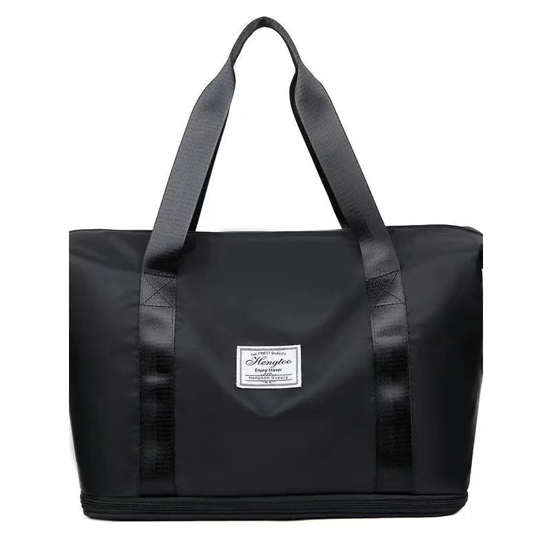 Large Capacity Universal Wheel Travel Bag Portable Handheld Luggage Bag with Roller Storage Fitness Bag 2024 New Model