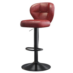 Commercial high platform chair, high footstool chair, adjustable height, rotatable, bar counter chair, front desk cashier stool Kitchen & Dining Furniture